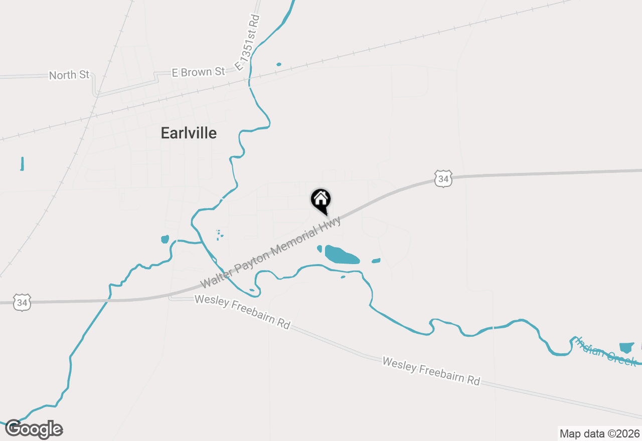Map of 909 Greenbriar, Earlville,  60518