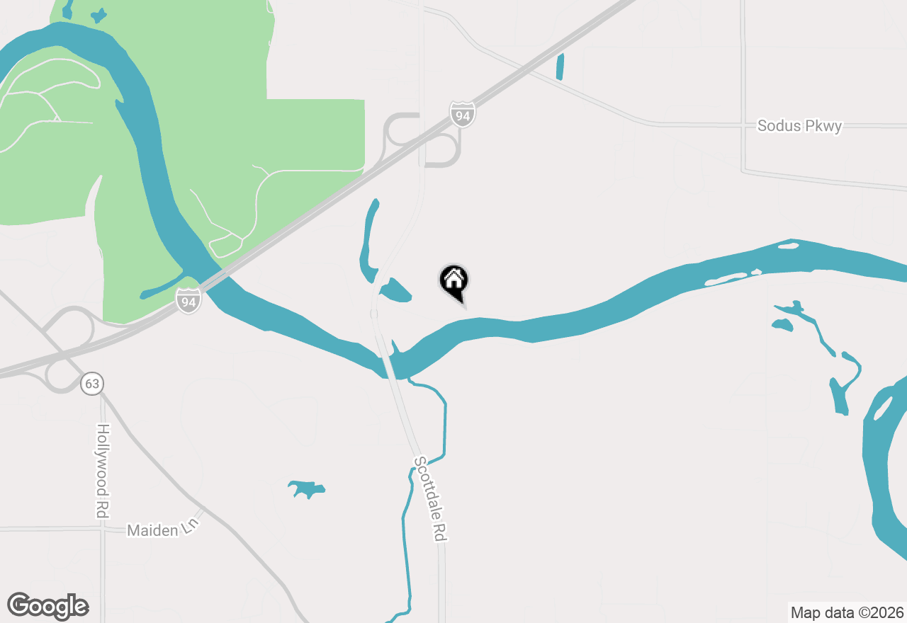 Map of  Diller Road, Benton Harbor, MI 49022