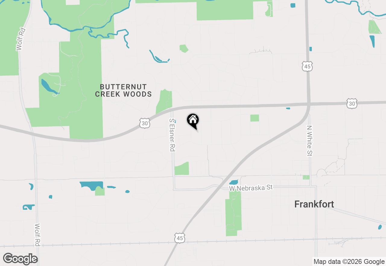 Map of 249 Johnson Avenue, Frankfort, IL 60423