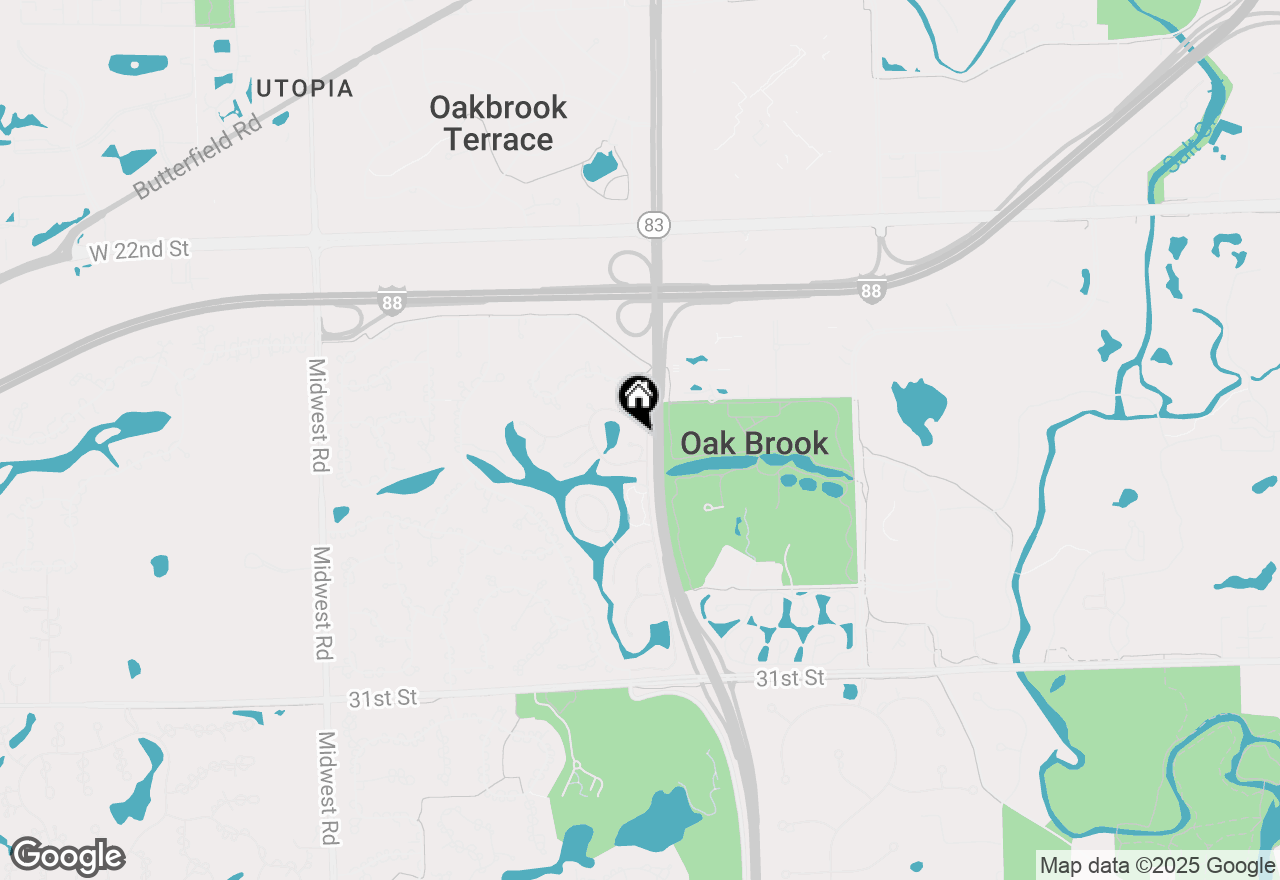 Map of 211 Briarwood Pass, Oak Brook, IL 60523