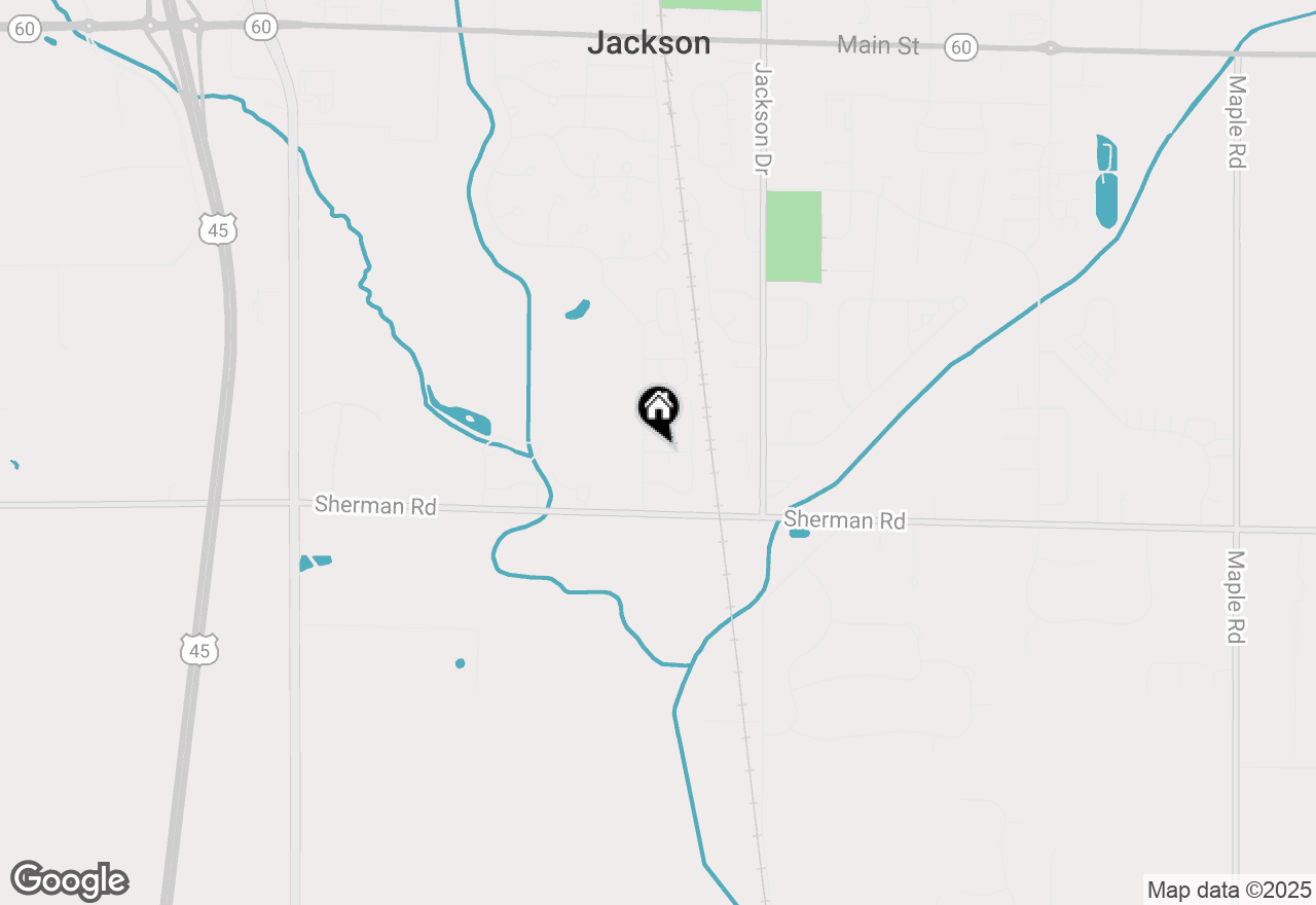 Map of N161W20773 Kami Ln, Jackson, WI 53037