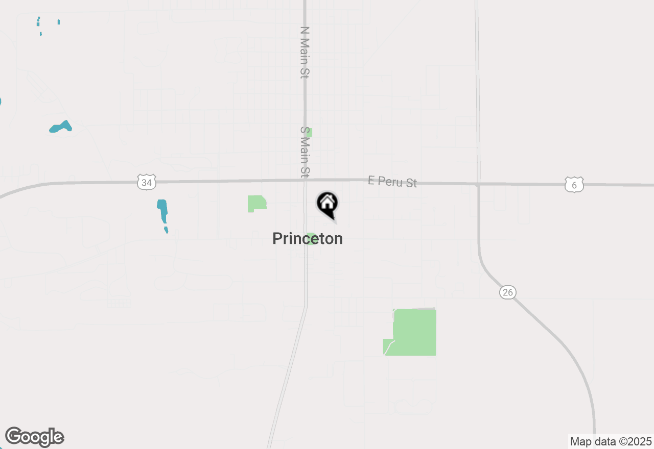 Map of 618 S Church Street, Princeton, IL 61356