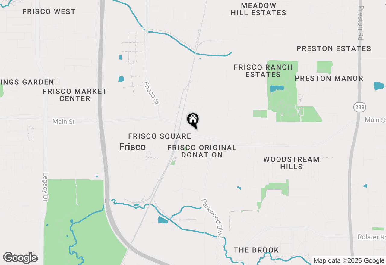 Map of 6726 Main Street #430, Frisco, TX 75033