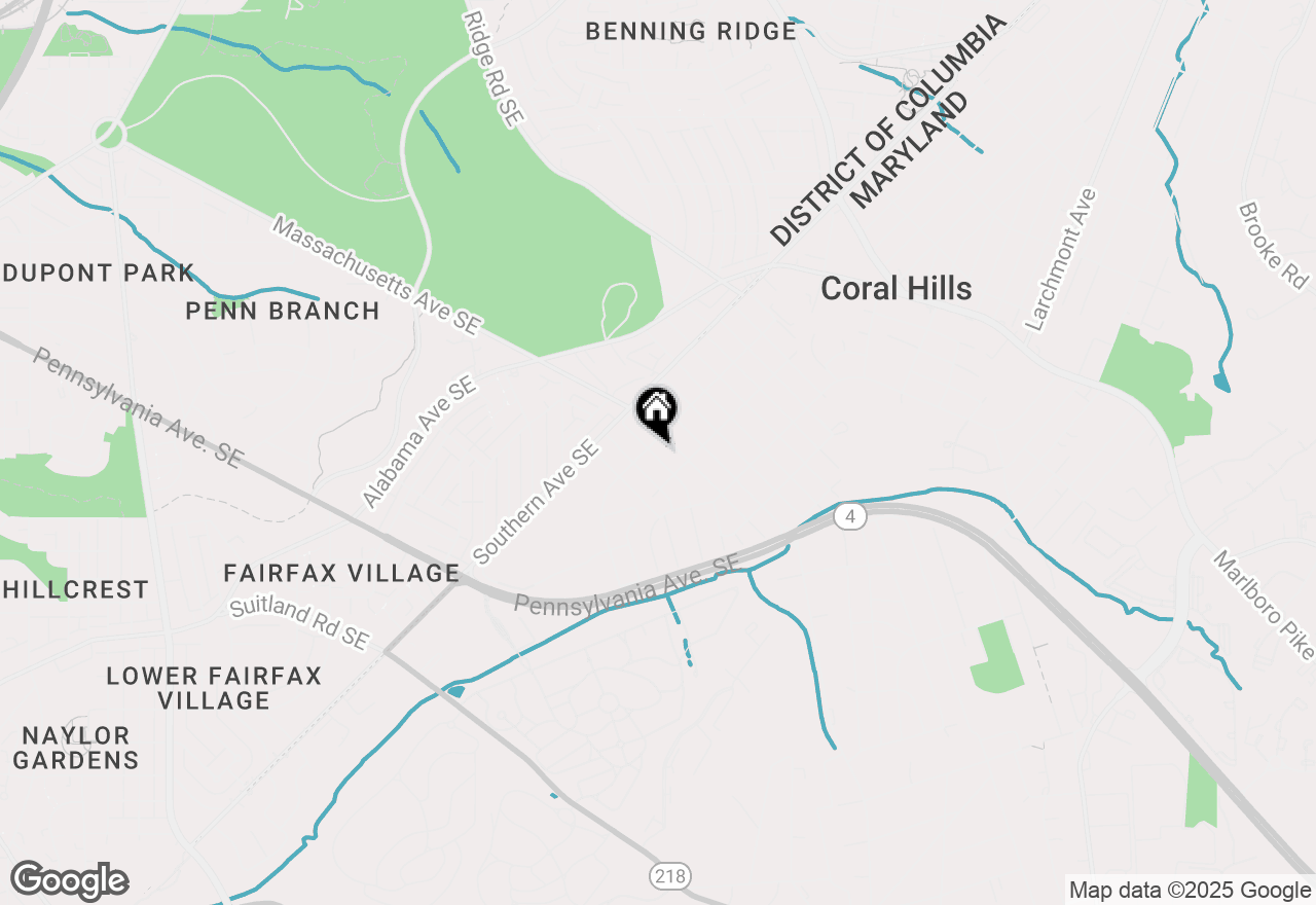 Map of 3904 Clark Street, Capitol Heights, MD 20743