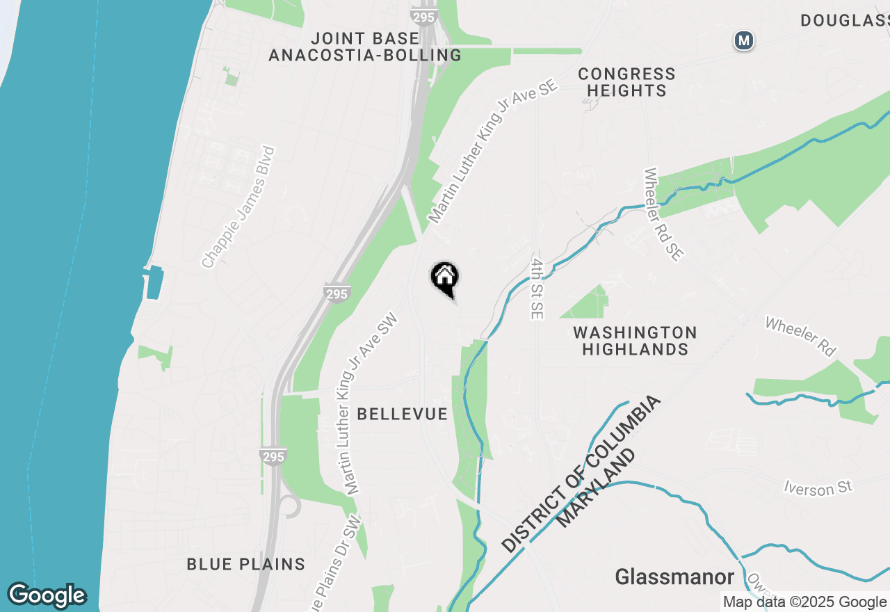 Map of 39 Mississippi Avenue Se #101, Washington, DC 20032