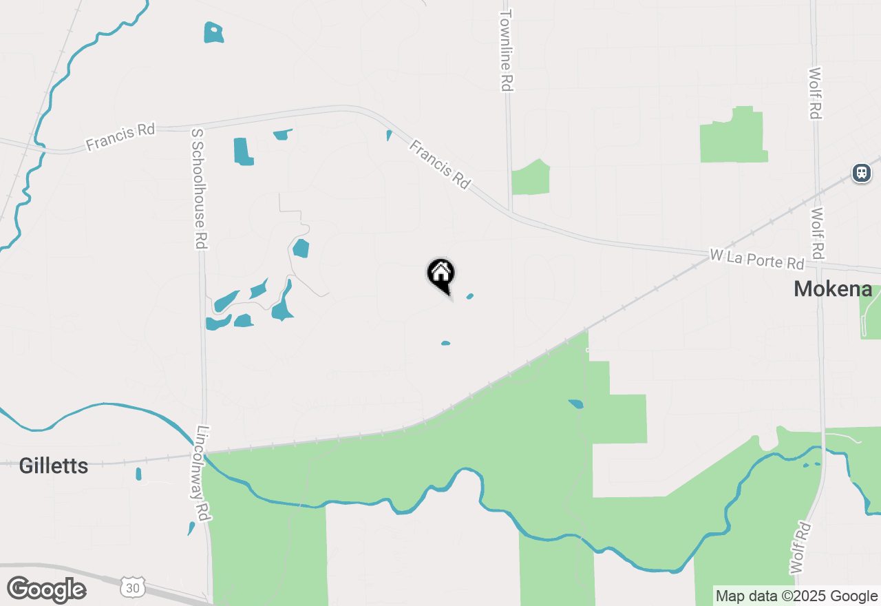 Map of 11977 Bryan Court, Mokena, IL 60448