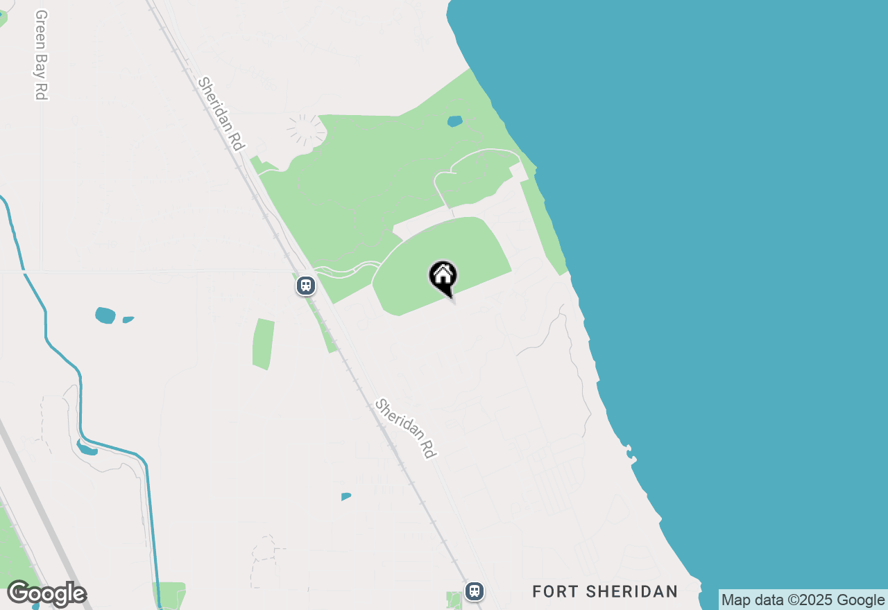 Map of 242 Leonard Wood S #212, Highland Park, IL 60035