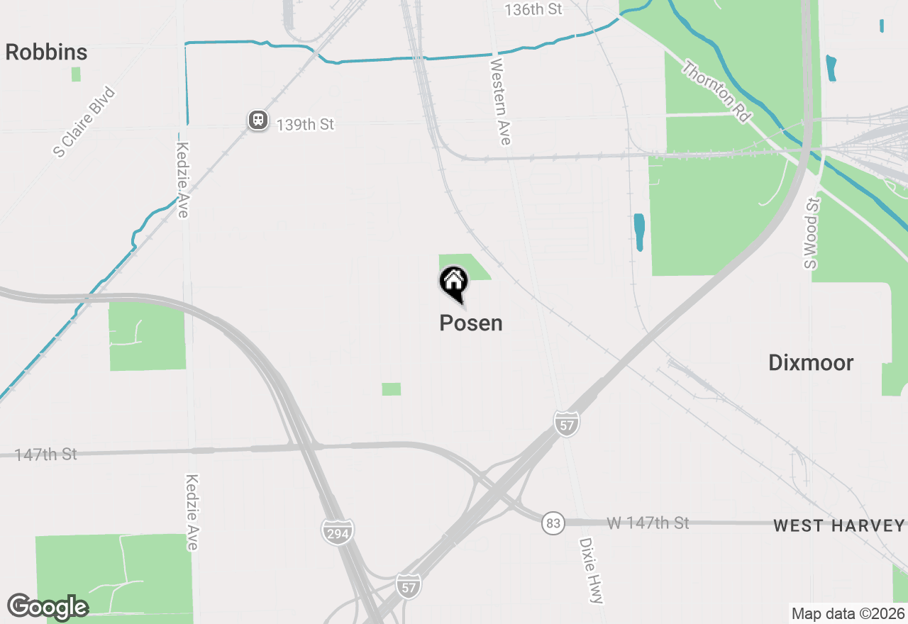 Map of 14337 S Mckinley Avenue, Posen, IL 60469