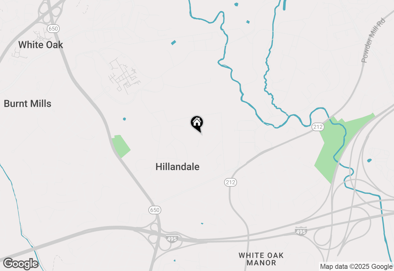 Map of 1912 Pagebrook Road, Silver Spring, MD 20903