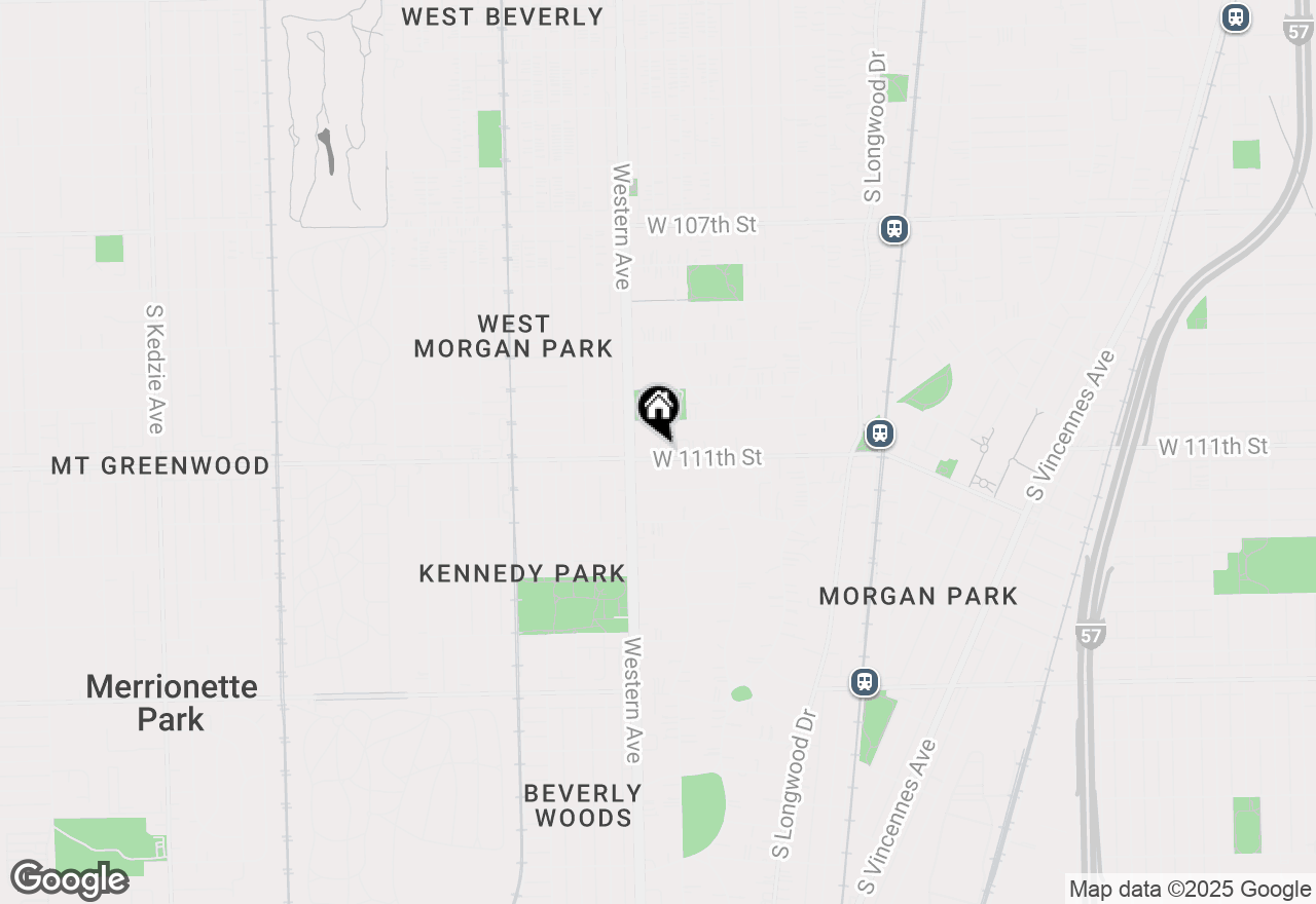 Map of 2330 W 111th Street, Chicago, IL 60643