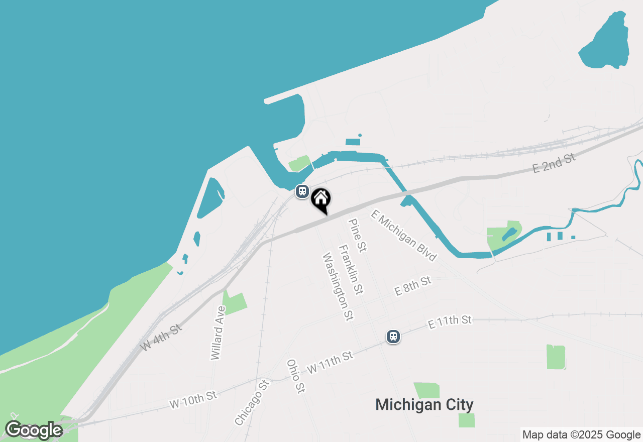 Map of 101 W Michigan Boulevard #925, Michigan City, IN 46360