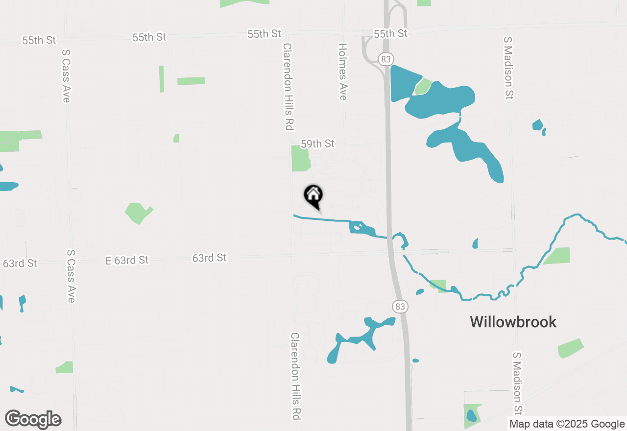 Map of 6177 Knoll Wood Road #102, Willowbrook, IL 60527