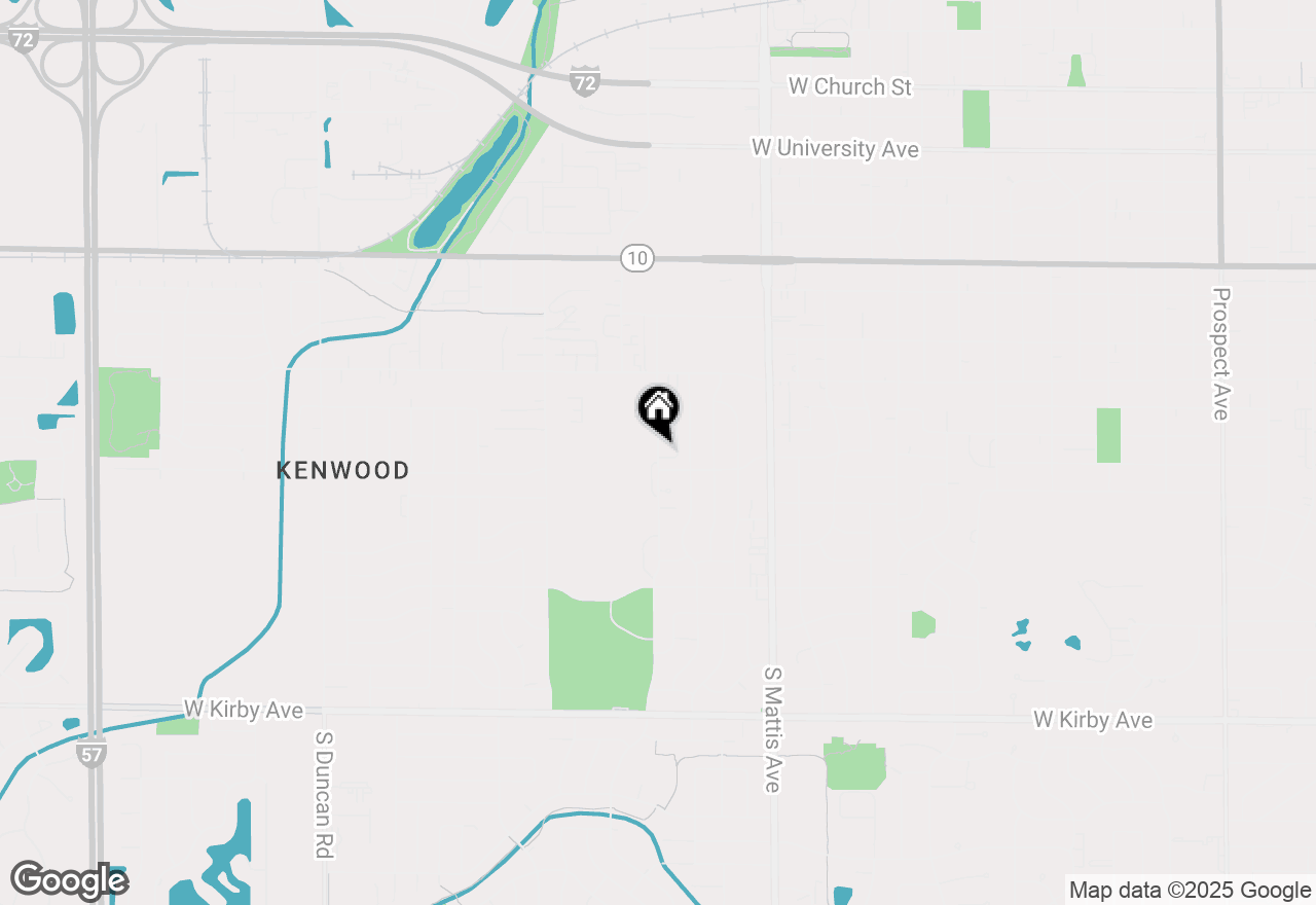 Map of 912 Crescent Drive #2-4, Champaign, IL 61821