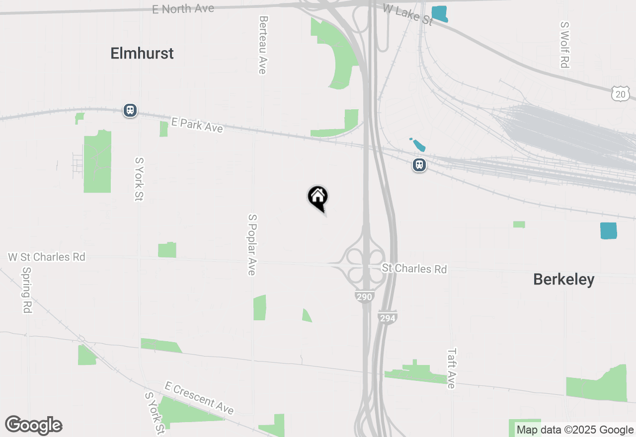 Map of 258 S Boyd Avenue, Elmhurst, IL 60126
