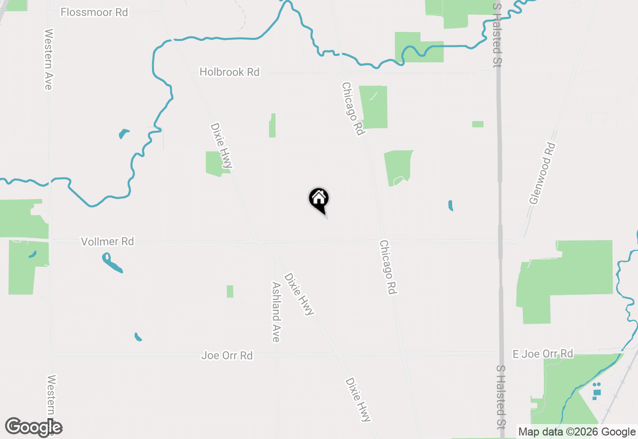 Map of 171 Serena Drive, Chicago Heights, IL 60411