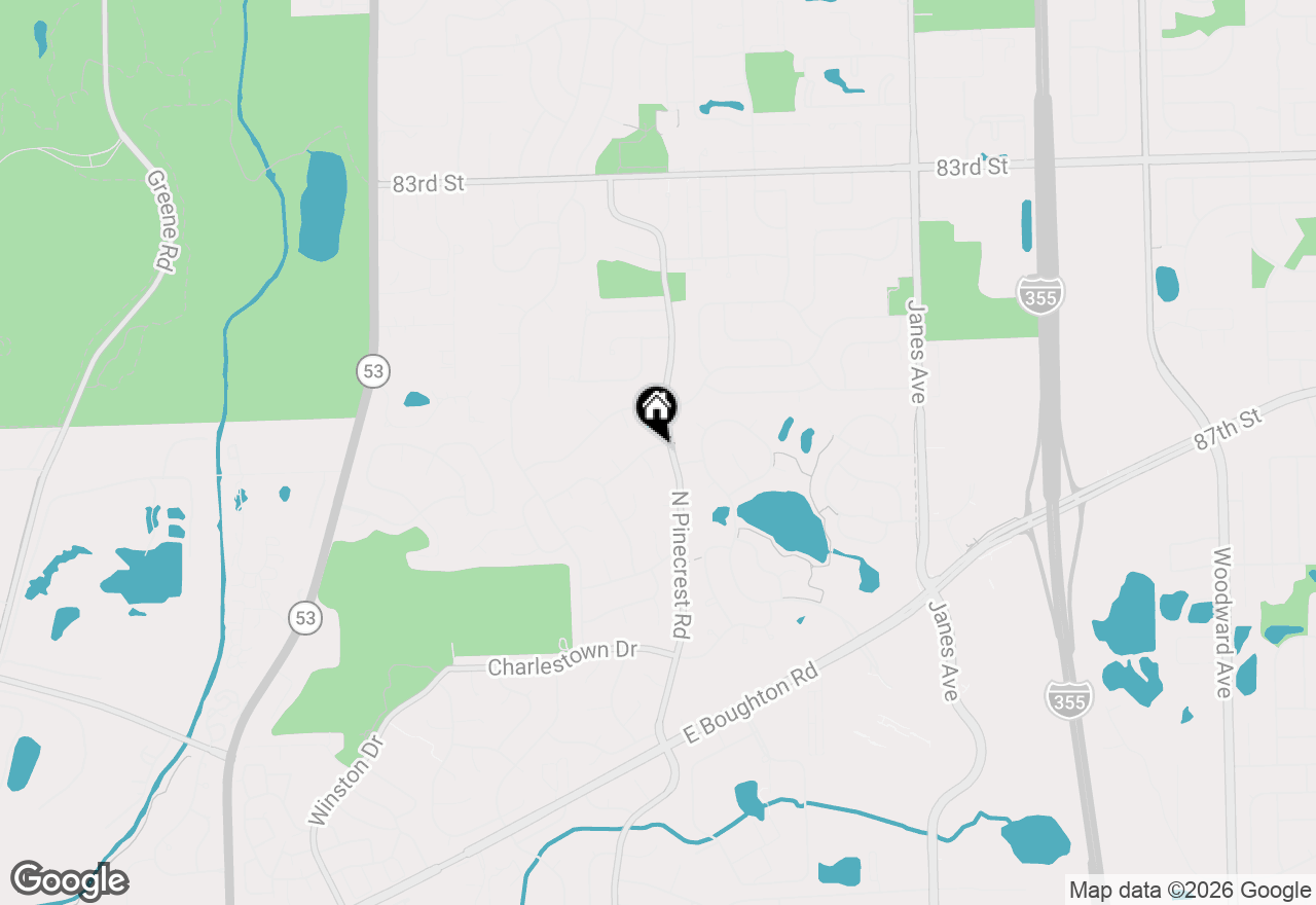 Map of 427 Devon Lane, Bolingbrook, IL 60440