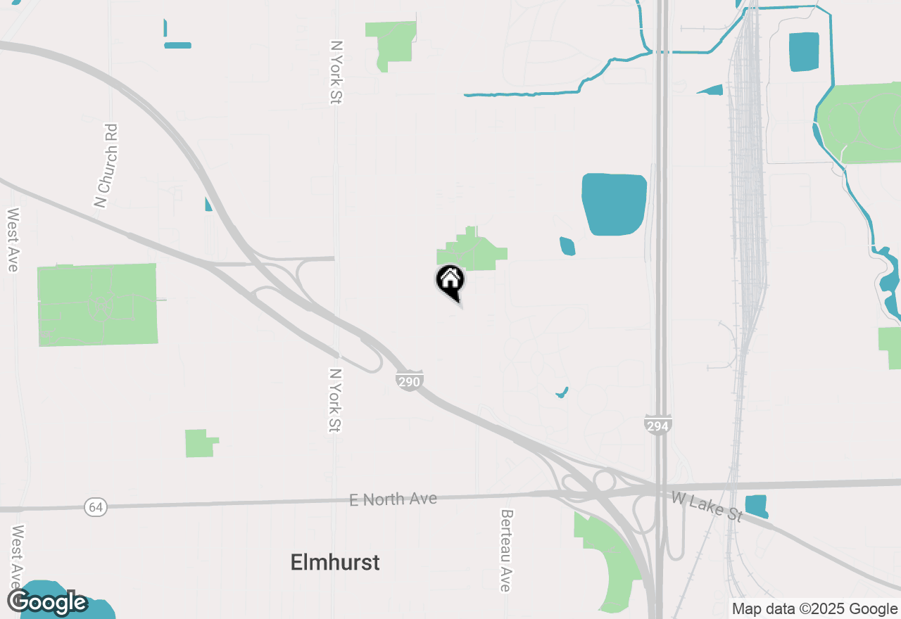Map of 566 N Howard Avenue, Elmhurst, IL 60126