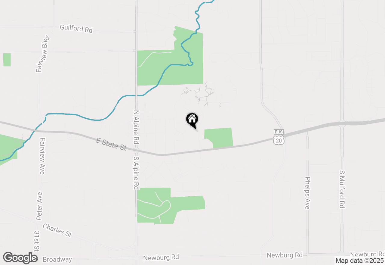 Map of 4960 E State Street, Rockford, IL 61107