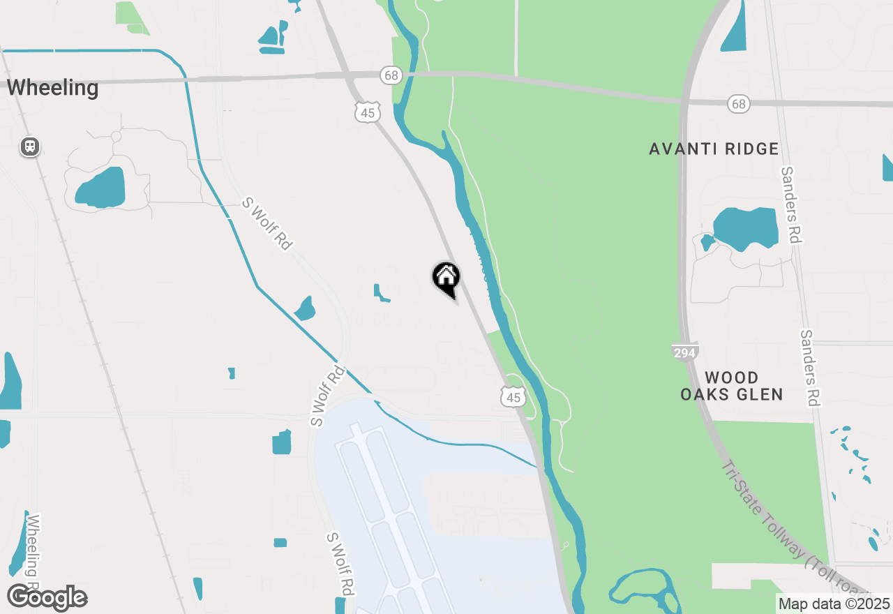 Map of 715 Astor Place #408, Wheeling, IL 60090