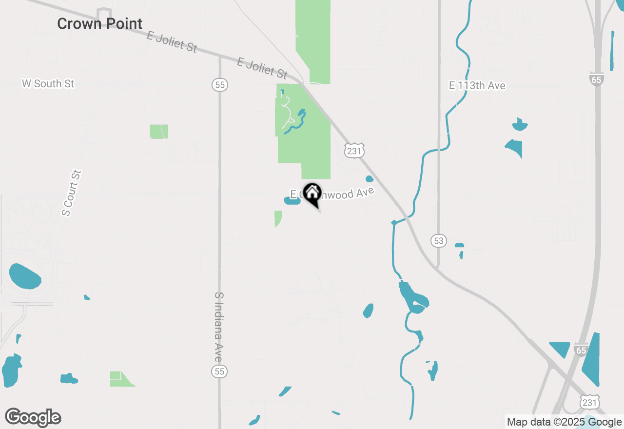 Map of 740 Trenton Street, Crown Point, IN 46307