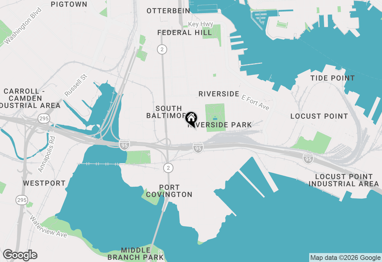 Map of 1834 Westphal Place, Baltimore, MD 21230
