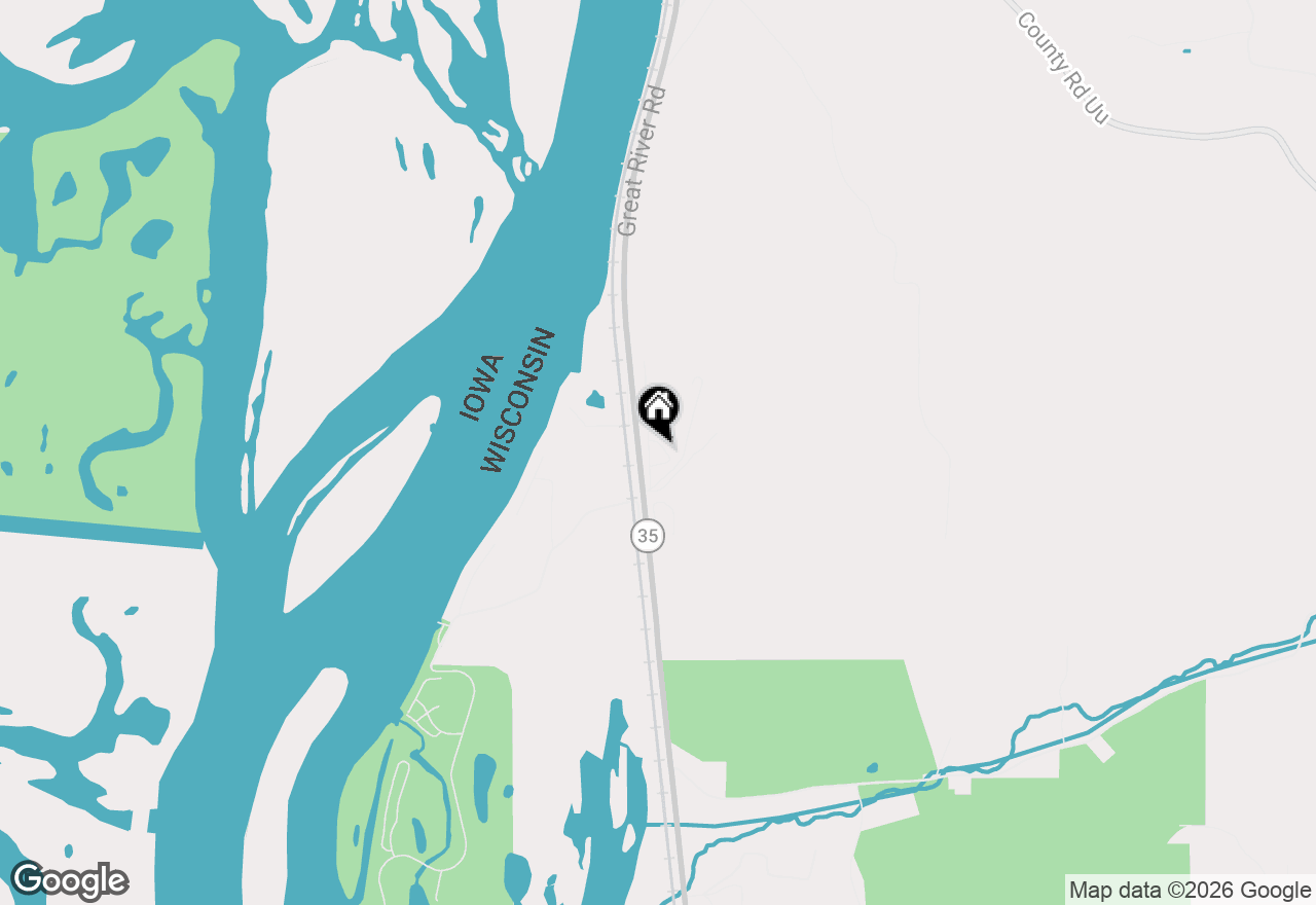 Map of S7248 Bluff Rd, De Soto, WI 54624