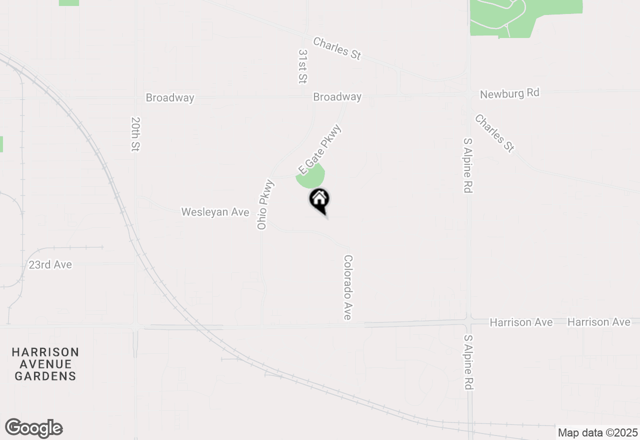 Map of 3427 Cross Street, Rockford, IL 61108