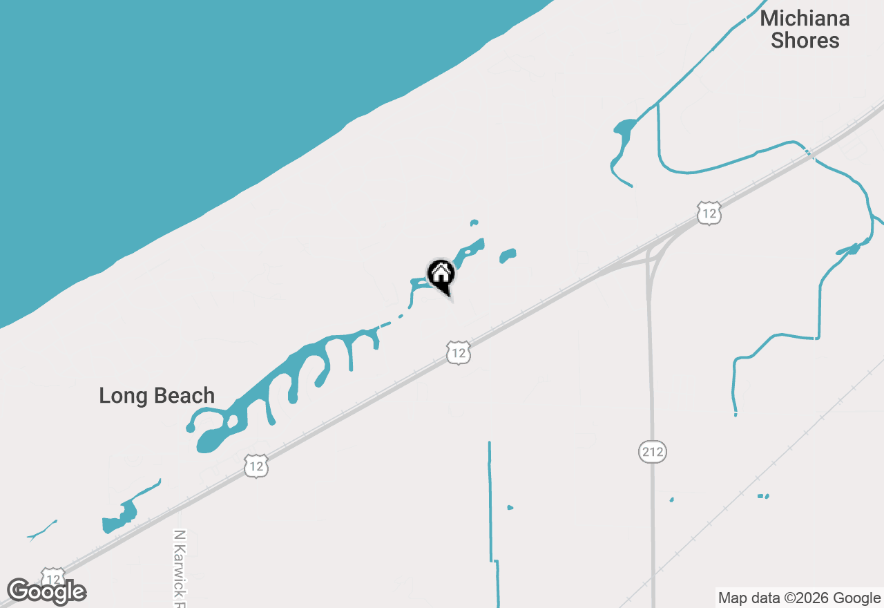 Map of 302 Lady Lane, Michigan City, IN 46360