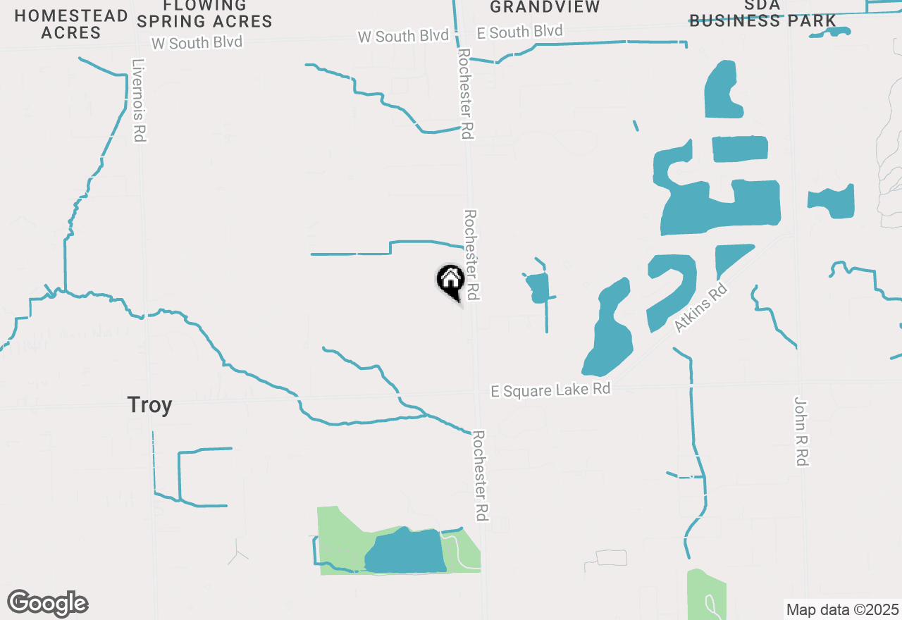 Map of 930 Ottawa Drive, Troy, MI 48085