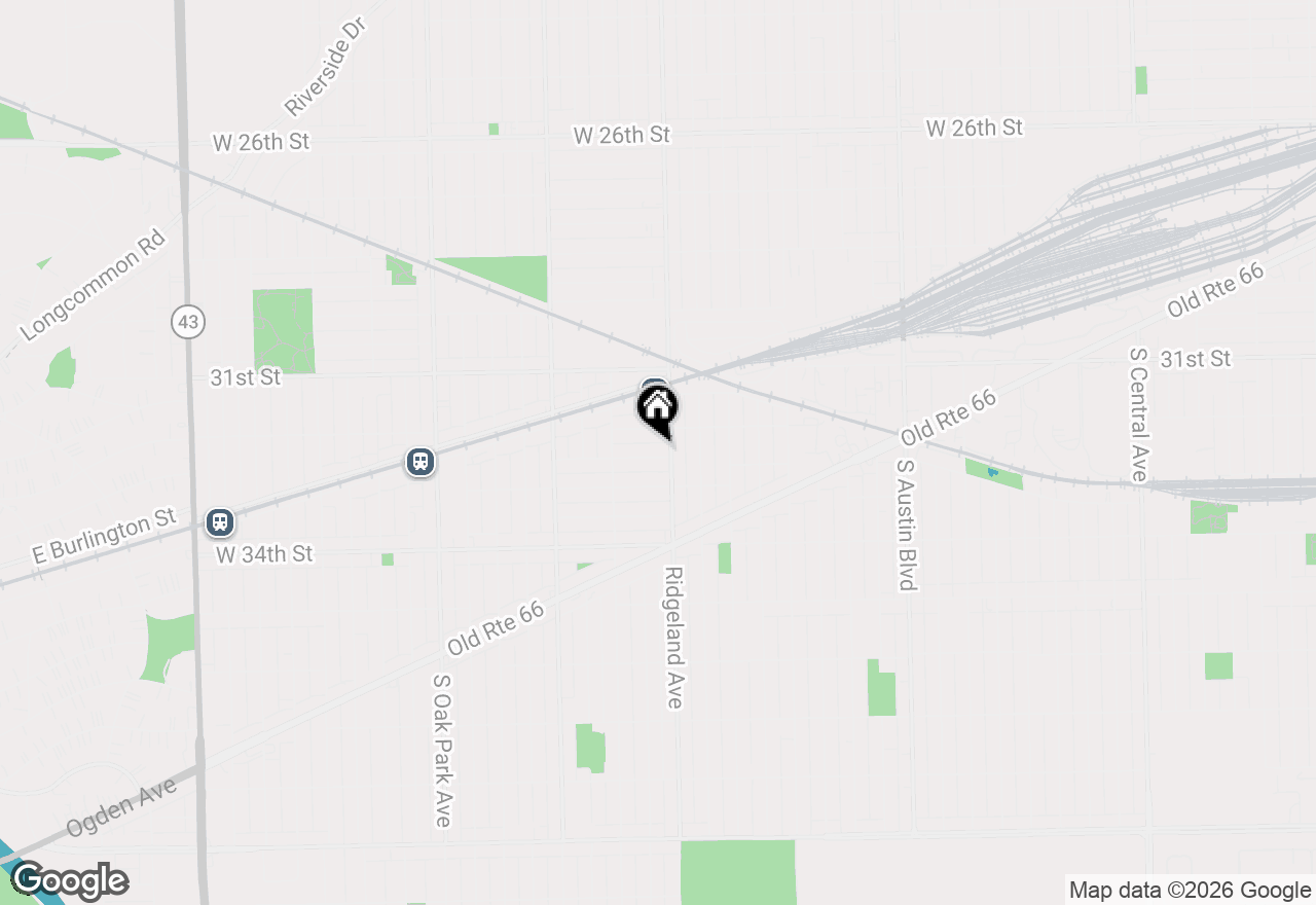 Map of 6409 Fairfield Avenue, Berwyn, IL 60402