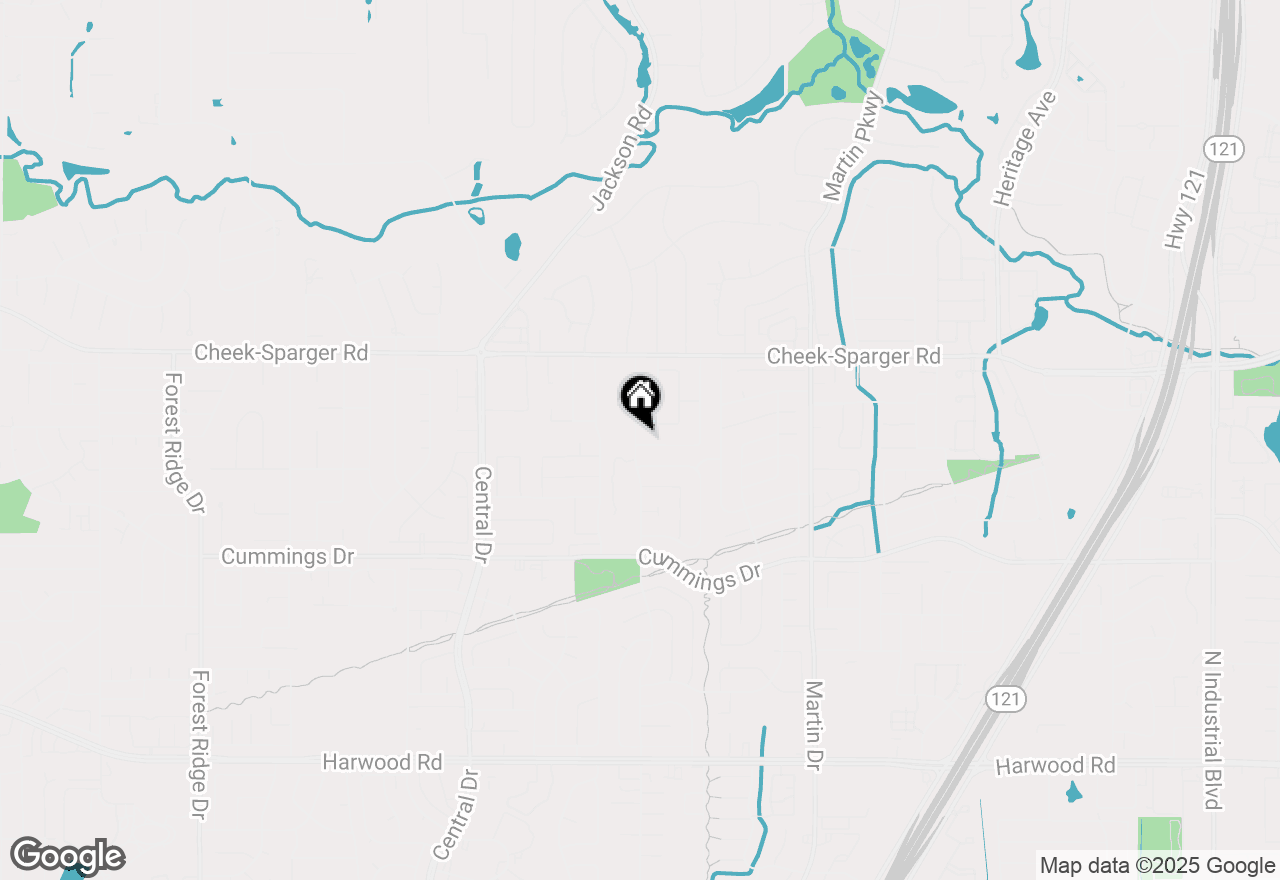 Map of 2801 Woodpath Lane, Bedford, TX 76021