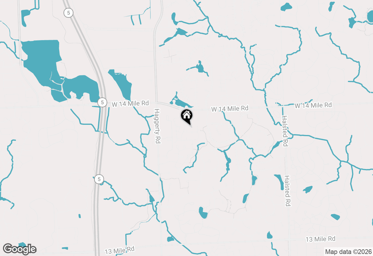 Map of 31117 Country Bluff, Farmington Hills, MI 48331