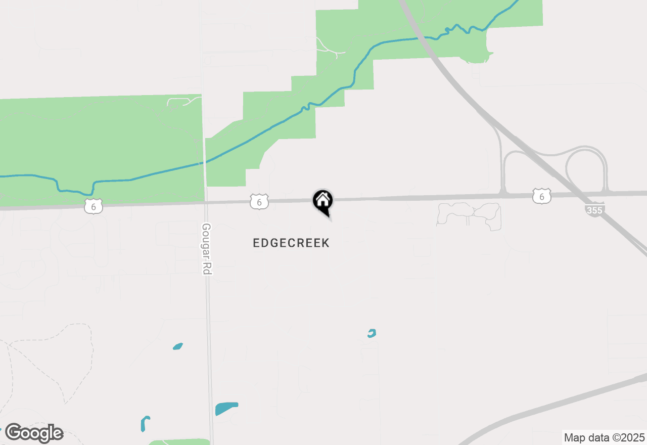 Map of 1105 Somerset Acres, New Lenox, IL 60451