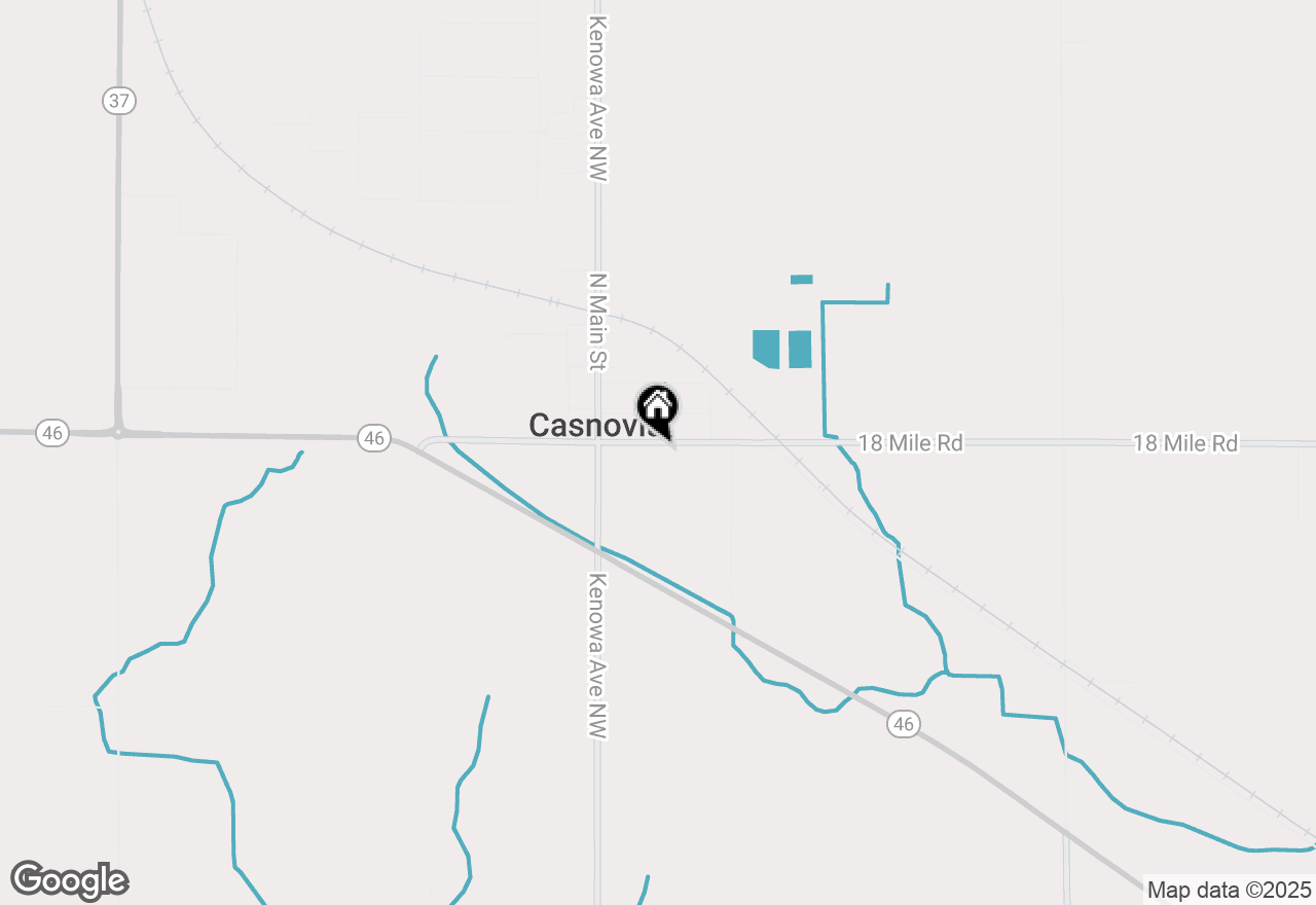 Map of 96 E Waterloo Street Nw, Casnovia, MI 49318