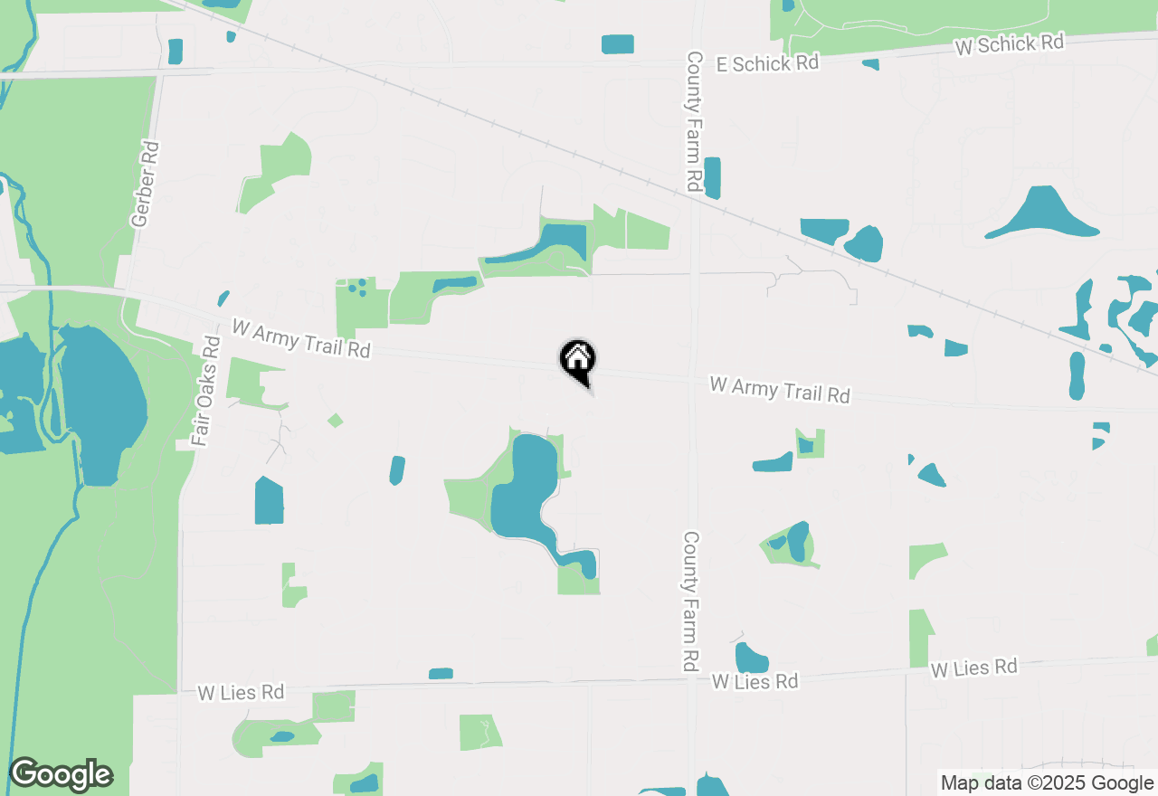 Map of 1050 Rockport Drive, Carol Stream, IL 60188