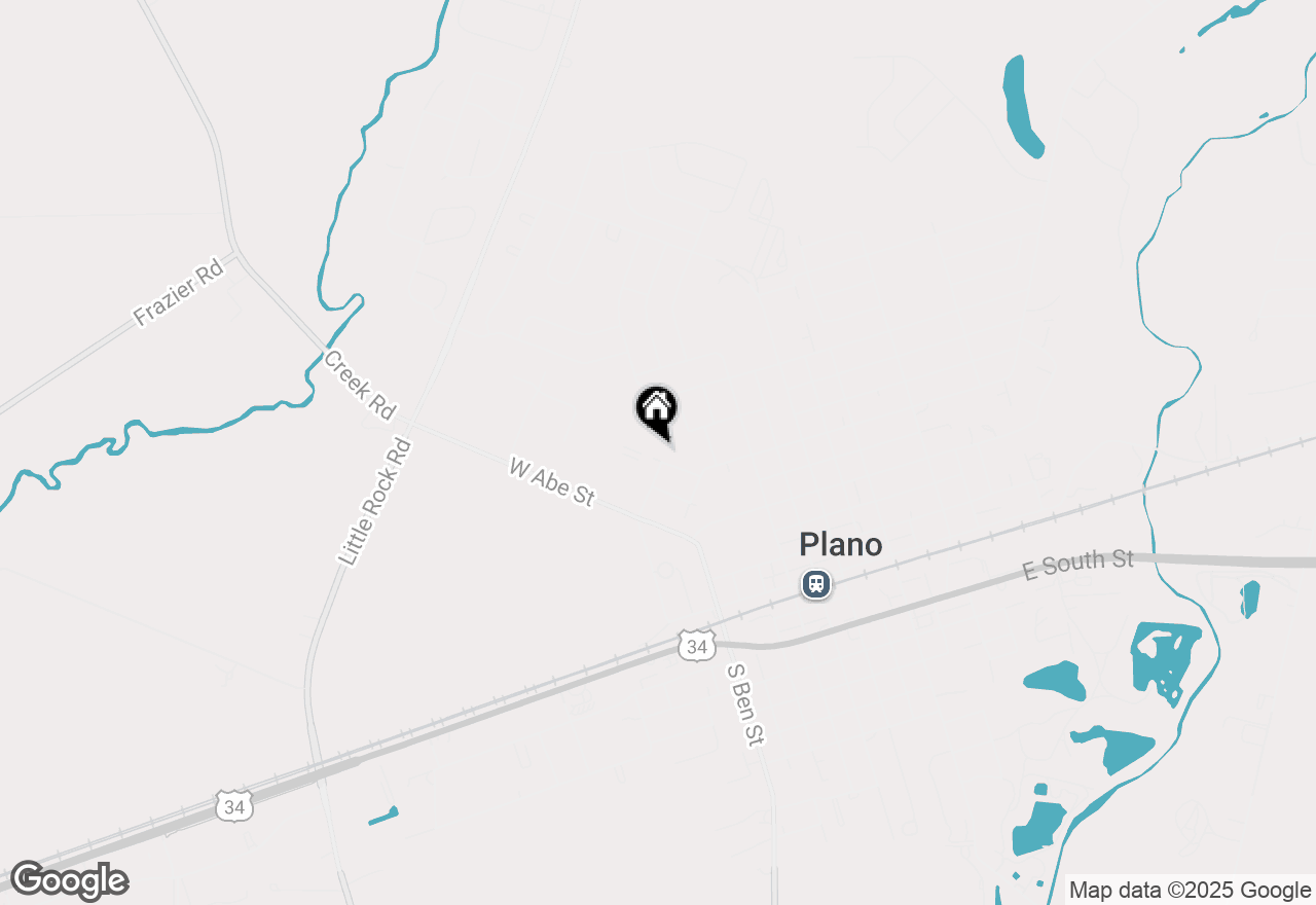 Map of 604 W Lee Street, Plano, IL 60545