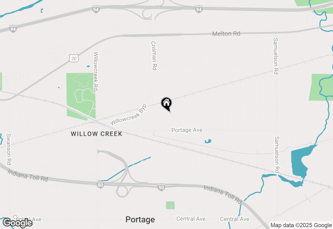 Map of 2183 Foley Street, Portage, IN 46368