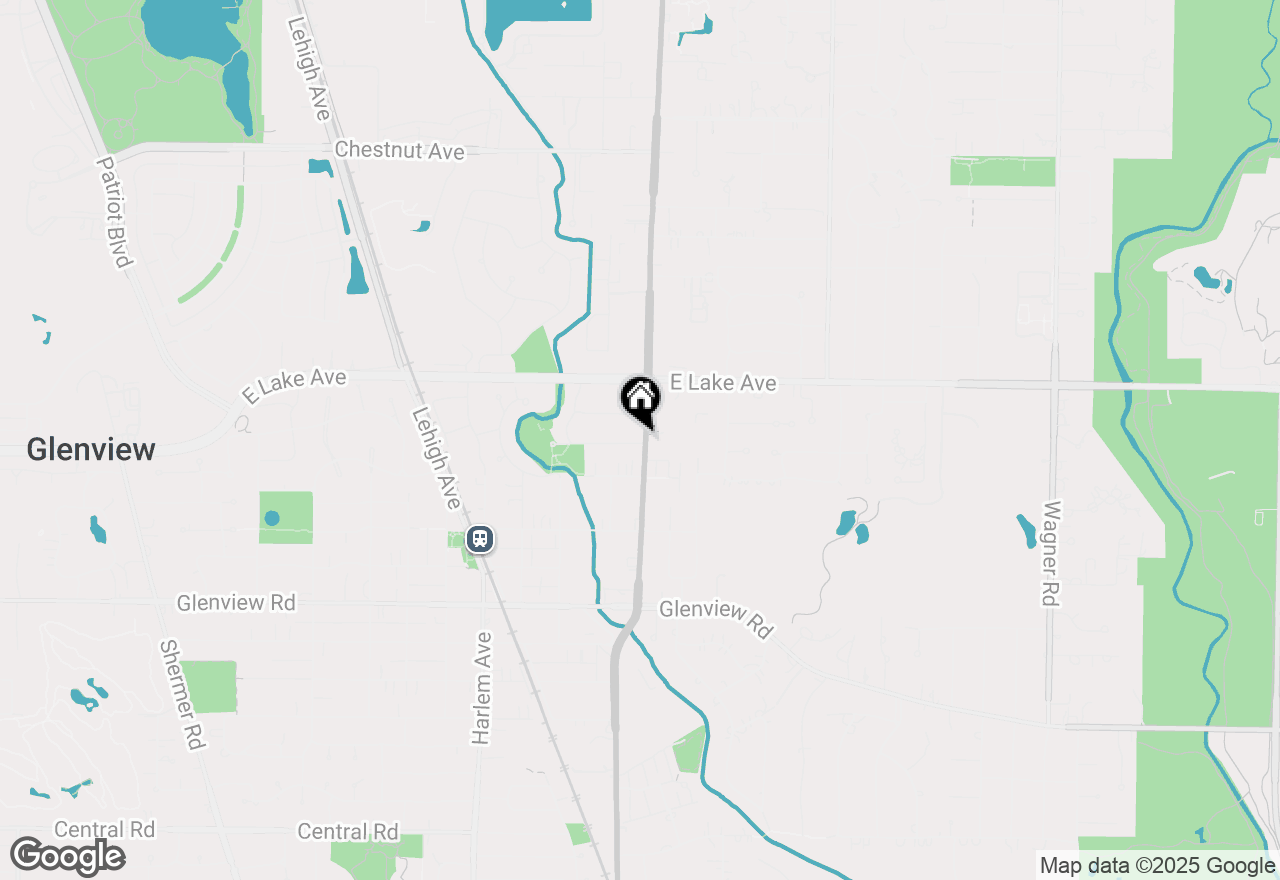 Map of 1300 Waukegan Road, Glenview, IL 60025