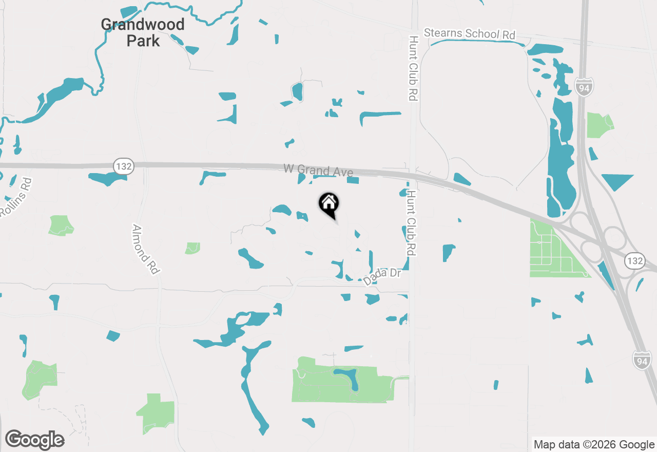 Map of 6763 Roanoake Court, Gurnee, IL 60031
