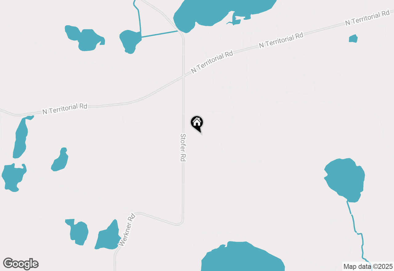 Map of 6310 Stofer Road, Chelsea, MI 48118