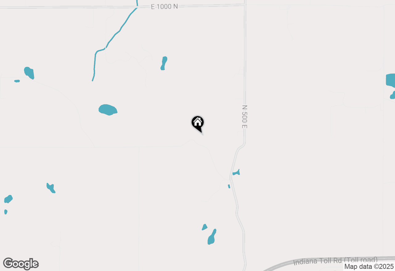 Map of 4741 E 900 N, Rolling Prairie, IN 46371