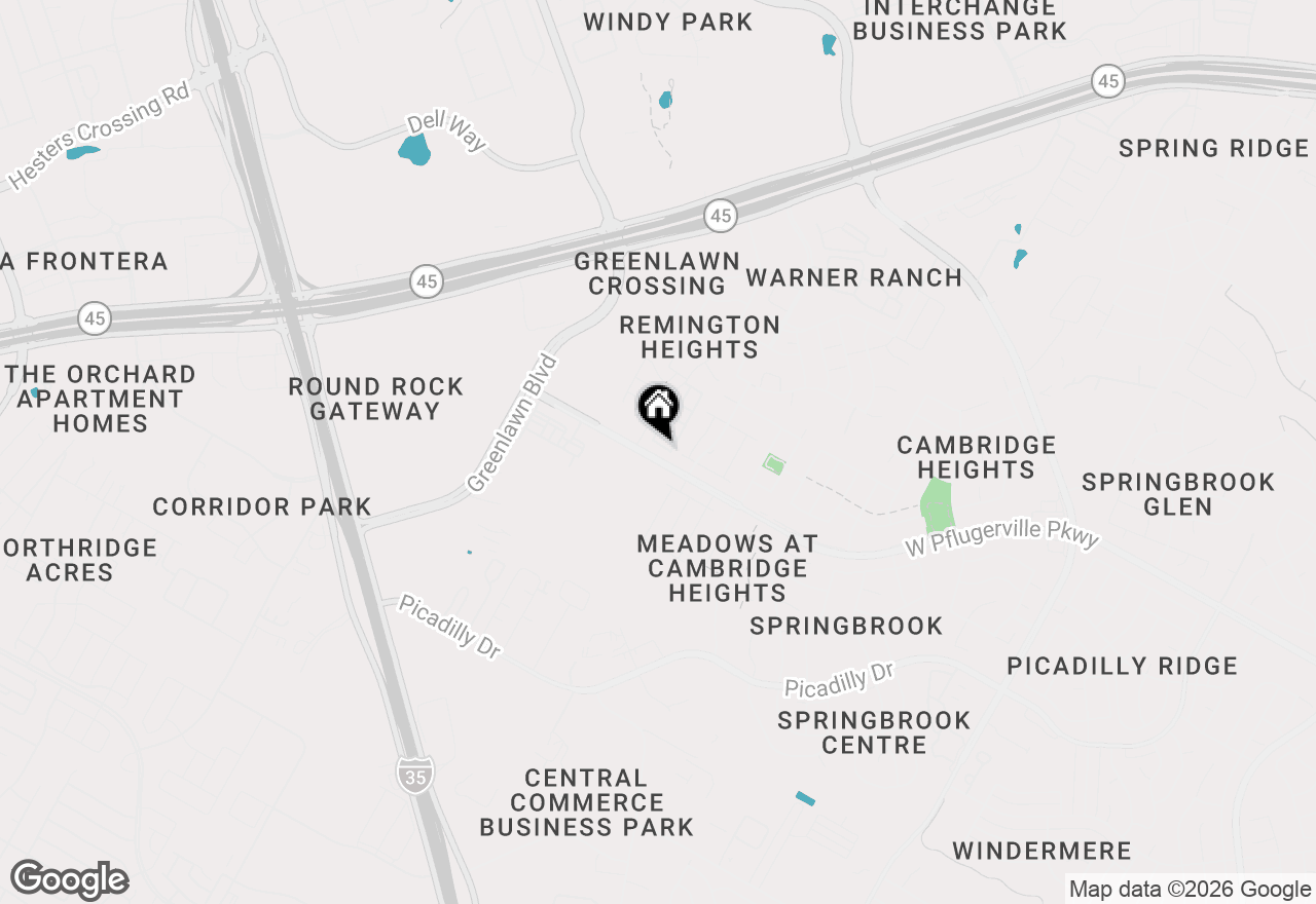 Map of 2209 Grenache Dr, Round Rock, TX 78664