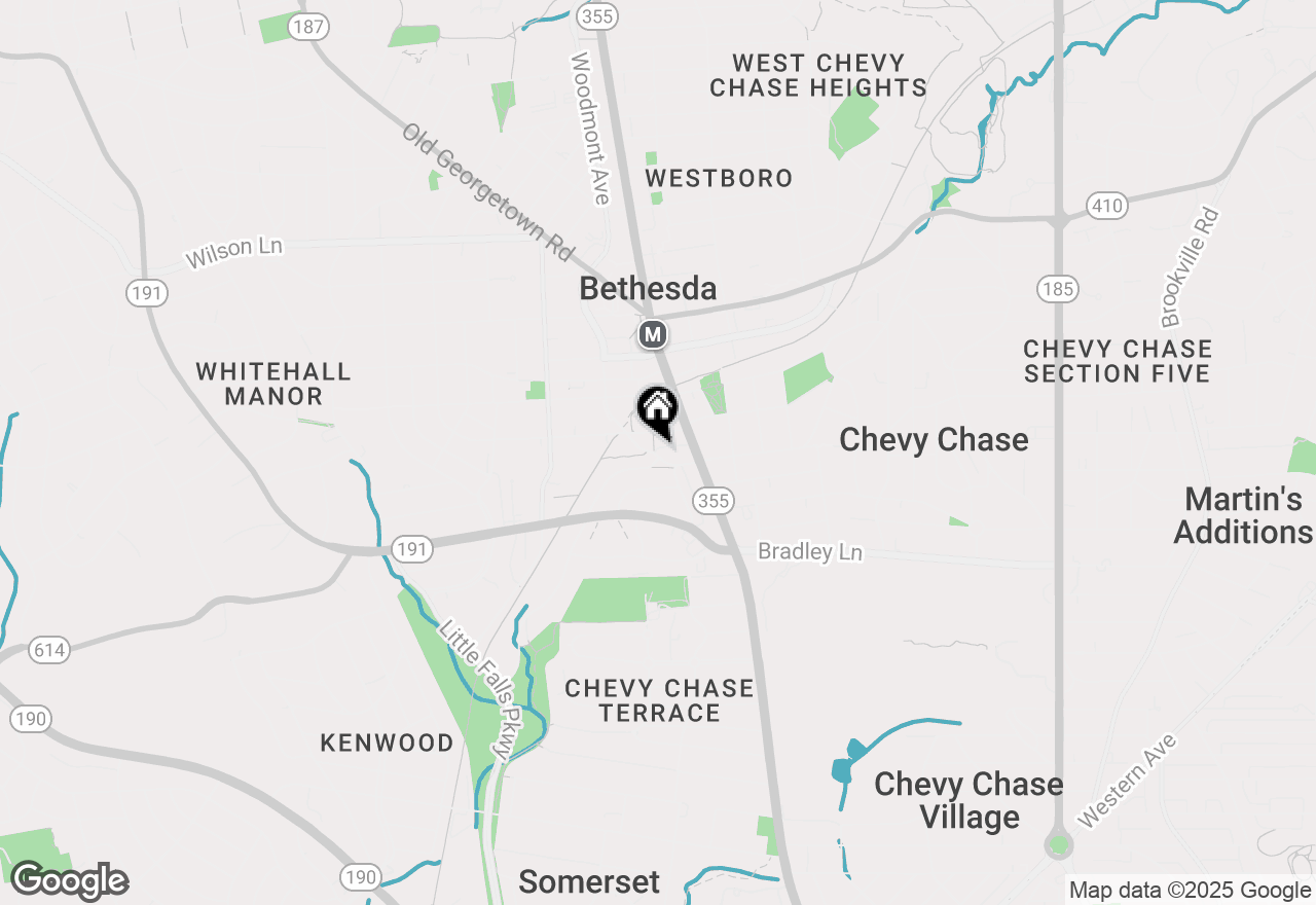 Map of 7171 Woodmont Avenue #505, Bethesda, MD 20815