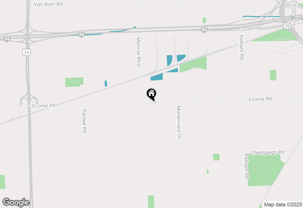 Map of 21713 Ecorse Road, Taylor, MI 48180