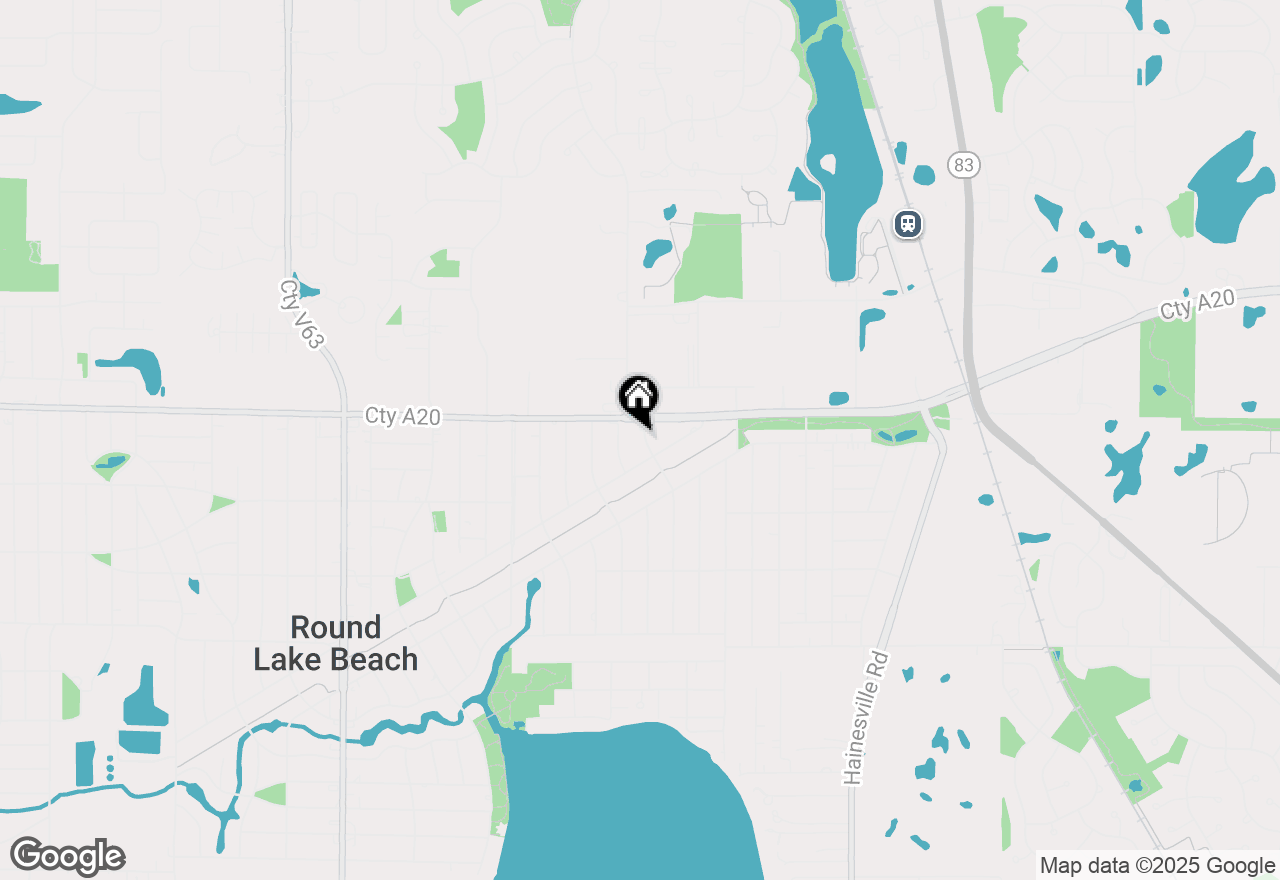 Map of 1622 Elm Avenue, Round Lake Beach, IL 60073