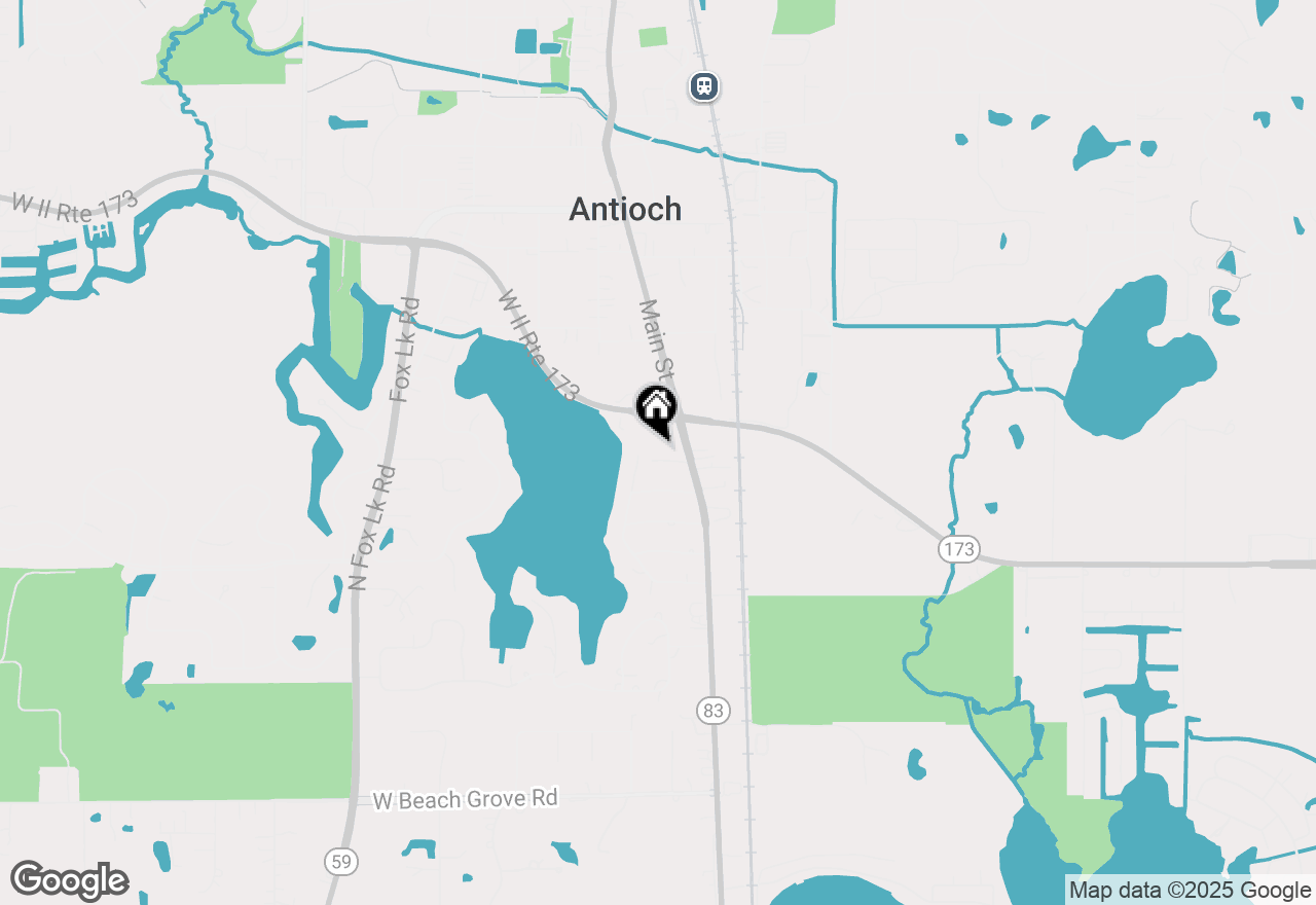 Map of 317 Buena Terrace, Antioch, IL 60002