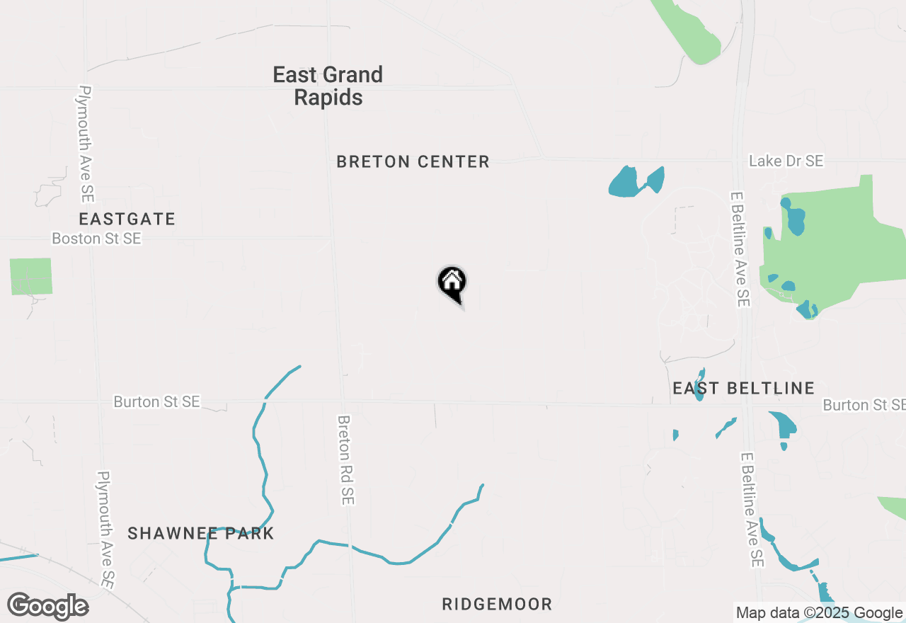 Map of 1745 Vesta Lane Se, East Grand Rapids, MI 49506