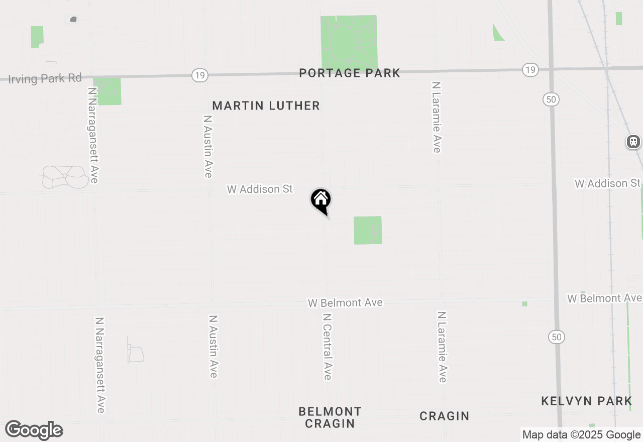 Map of 3454 N Central Avenue, Chicago, IL 60634