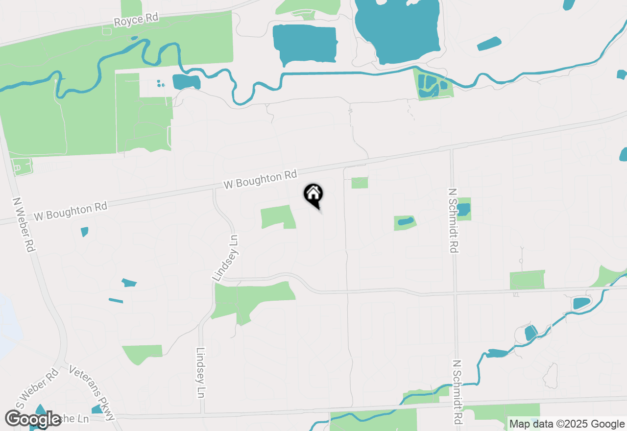 Map of 353 Foster Way, Bolingbrook, IL 60440