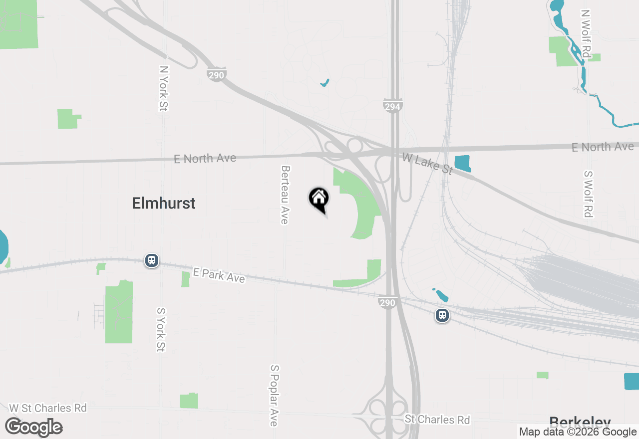 Map of 220 N Geneva Avenue, Elmhurst, IL 60126